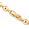Golden Brass Micro Pave Cubic Zirconia Link Bracelets BJEW-P314-A06-G-3