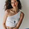 Bohemian Style Heart 201 Stainless Steel & Alloy & Glass Bead Tassel Pendant Necklaces for Women FS-WG72F44-01-1