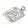 Rack Plating Brass Pendants KK-B092-42P-D-2