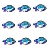 K9 Glass Rhinestone Pendants X-GLAA-TA001-004-1