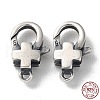 925 Thailand Sterling Silver Lobster Claw Clasps STER-D003-54AS-1