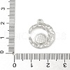 304 Stainless Steel Pendant Cabochon Settings STAS-M082-02P-3