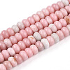 Natural Pink Opal Beads Strands G-T140-59A-4