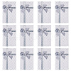 Polka Dot Print Cardboard Jewelry Gift Boxes with Bowknot CON-TAC0001-10C-3