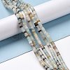 Natural Flower Amazonite Beads Strands G-P468-11-2