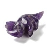 Natural Amethyst Carved Healing Rhinoceros Figurines DJEW-P016-01I-4