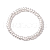 Transparent Spray Painted Glass Beaded Bracelets for Children BJEW-JB11756-2