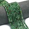 Natural Green Aventurine Beads Strands G-A260-A39-01-1