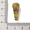 Rack Plating Tibetan Style Alloy 3 Hole Guru Beads PALLOY-F313-07AG-3