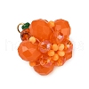 Halloween Theme Glass Seed Beads Pendants PALLOY-MZ00775-02-4