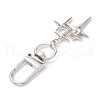 Star Alloy Pendant Decoraton HJEW-JM02029-01-4