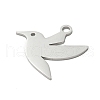 Non-Tarnish 304 Stainless Steel Pendants STAS-B056-20P-02-2