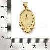Brass Micro Pave Cubic Zirconia ABS Imitation Pearl Pendants KK-D328-02G-A-3