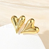 304 Stainless Steel Stud Earrings for Women EJEW-A125-62G-2