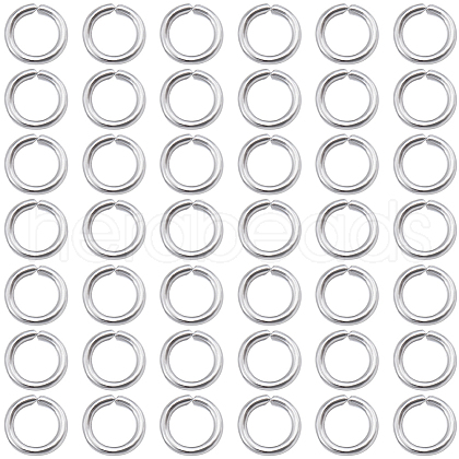 SOFPLATE 304 3000pcs Stainless Steel Open Jump Rings STAS-SP0001-63C-1