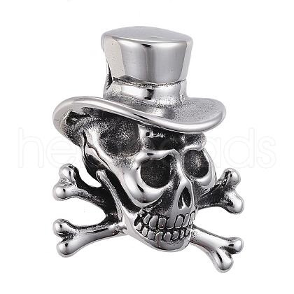 316 Surgical Stainless Steel Pendants STAS-H365-18-1