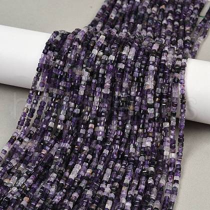 Natural Fluorite Beads Strands G-RM2025-C42-B-1