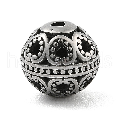 304 Stainless Steel Beads STAS-S173-24AS-1