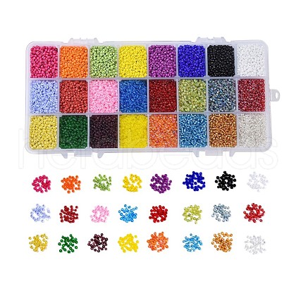 12/0 Round Glass Seed Beads SEED-JP0007-23-1