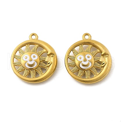 304 Stainless Steel Pendants STAS-D369-16G-1
