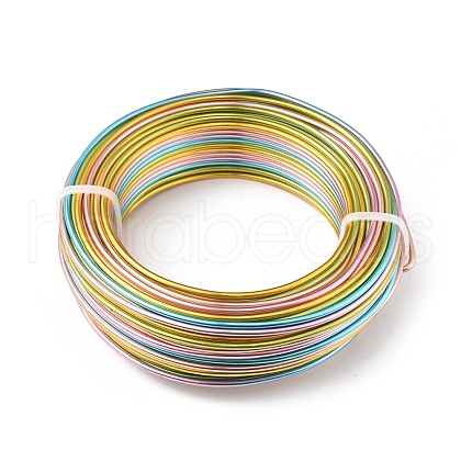 5 Segment Colors Round Aluminum Craft Wire AW-E002-2mm-11-1