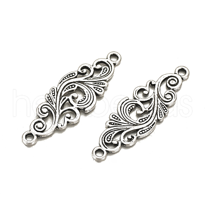 Tibetan Style Alloy Links connectors PALLOY-Q357-45MAS-RS-1