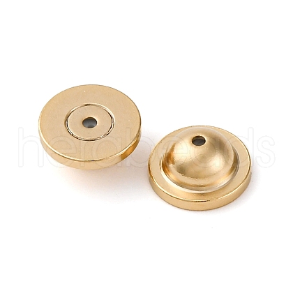 Brass Studs Earrings Findings FIND-Z039-10A-G-1-1