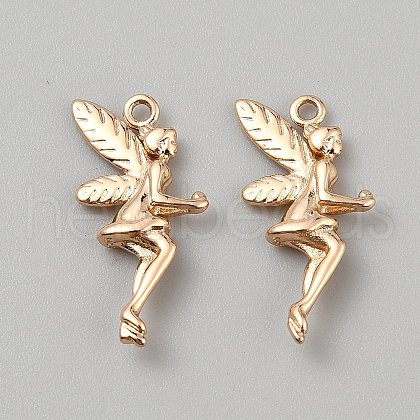 Brass Pendants KK-F885-01G-1