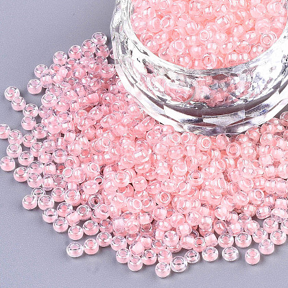 (Repacking Service Available) 8/0 Glass Seed Beads SEED-C026-3mm-2221-1