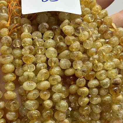 Natural Citrine Beads Strands G-RM250109-B3-1
