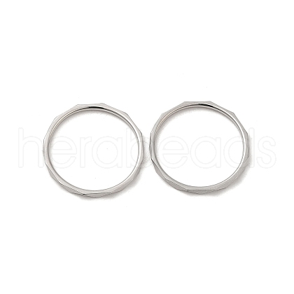 Non-Tarnish 304 Stainless Steel Finger Ring RJEW-I101-03A-P-1