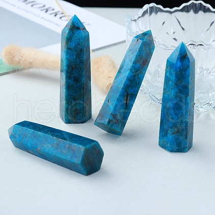 Point Tower Natural Apatite Home Display Decoration PW-WG91959-02-1