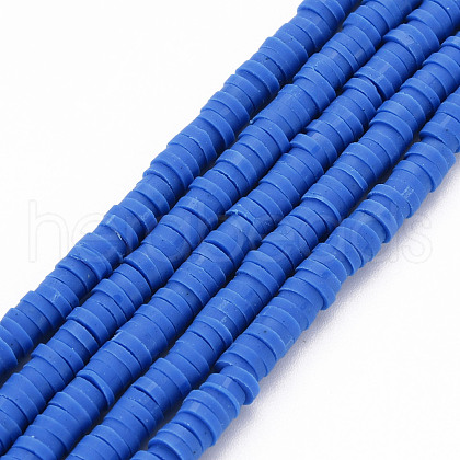 Handmade Polymer Clay Bead Strands X-CLAY-T002-4mm-67-1