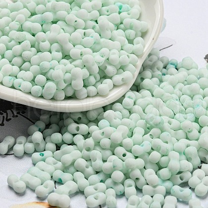 Macaron Color Opaque Frosted Glass Seed Beads X1-SEED-K009-12B-07-1