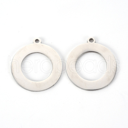 201 Stainless Steel Pendants STAS-Q239-010A-1