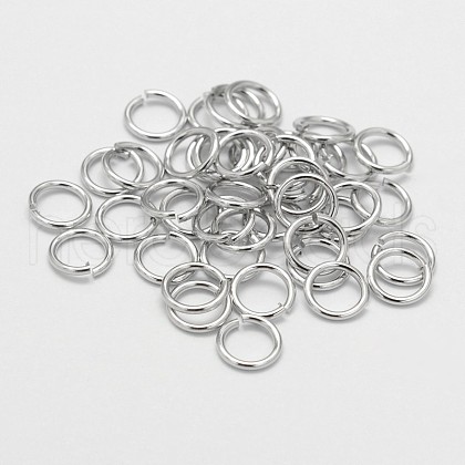 Eco-Friendly Brass Open Jump Rings X-KK-M165-5mm-03P-NR-1