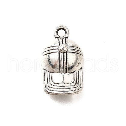 Tibetan Style Alloy Pendants TIBE-L008-08AS-1