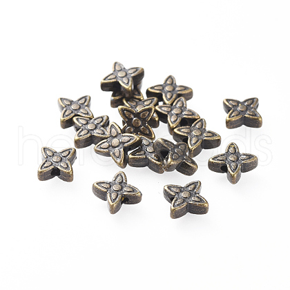 Tibetan Style Beads X-MLF0238Y-NF-1