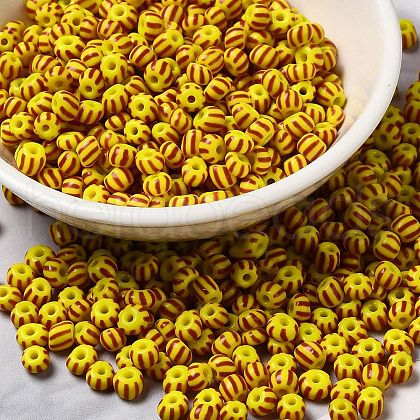 6/0 Opaque Colours Seep Glass Seed Beads X-SEED-F003-04A-01-1