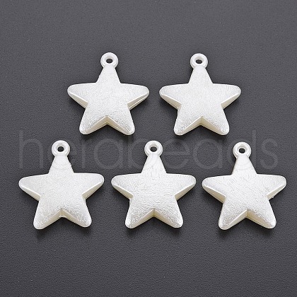 ABS Plastic Imitation Pearl Pendants KY-T023-002-1