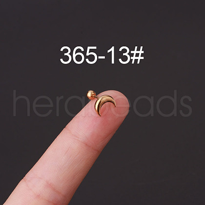 316L Surgical Stainless Steel Cartilage Earrings WG35966-13-1
