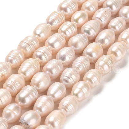 Natural Cultured Freshwater Pearl Beads Strands PEAR-E016-070-1