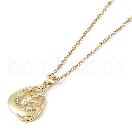201 Stainless Steel Cable Chain Necklaces NJEW-P309-13G-1