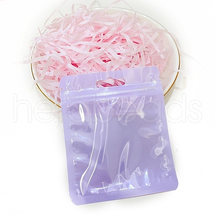 Macaron Color Plastic Yin-yang Zip Lock Bags PW-WG669FB-03-1