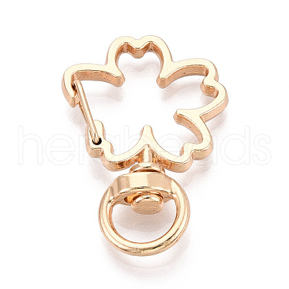Alloy Swivel Snap Hook Clasps PALLOY-T090-79KCG-1