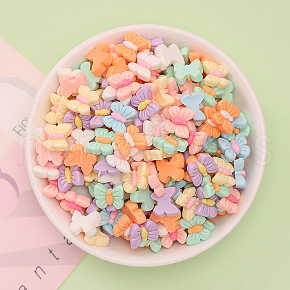 Opaque Resin Cabochons X1-RESI-K027-09-1