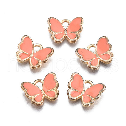 Alloy Enamel Charms ENAM-S121-070I-1