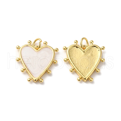 Rack Plating Brass Enamel Pendants X-KK-D074-03G-03-1