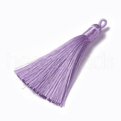 Polyester Tassel Pendants FIND-I009-B21-1