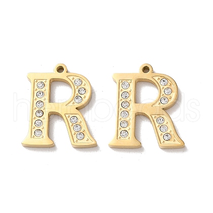 Real 14K Gold Plated 304 Stainless Steel Pendants STAS-L022-157G-R-1